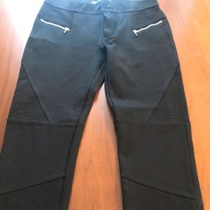 Zara Biker Leggings Size Medium